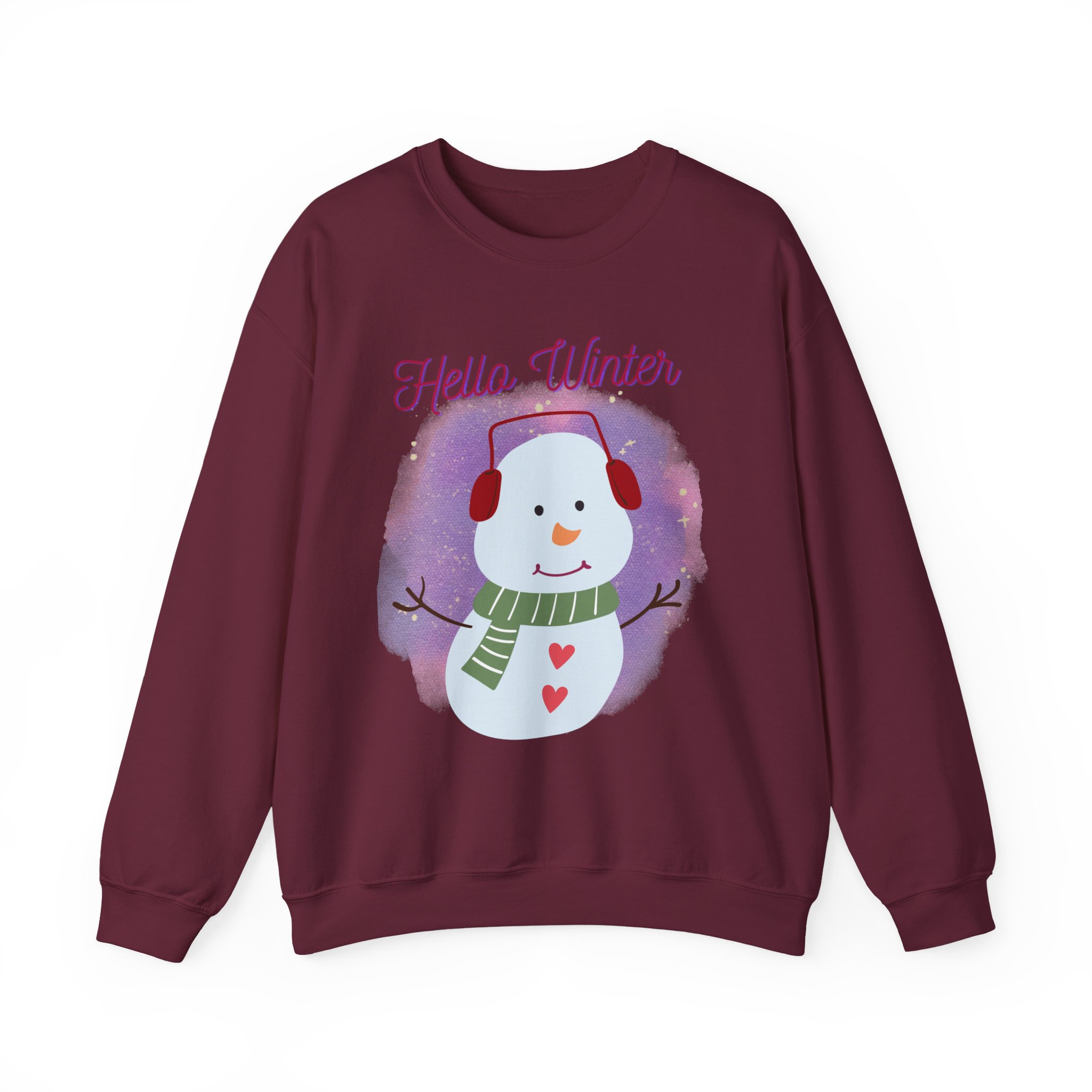 Winter-Themed Sweatshirt, Cozy Holiday Pullover, Snowman Sweatshirt, Christmas Gift, Seasonal Apparel - Image 17