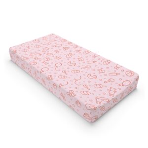 Cute Baby Changing Pad Cover, Soft Nursery Bedding