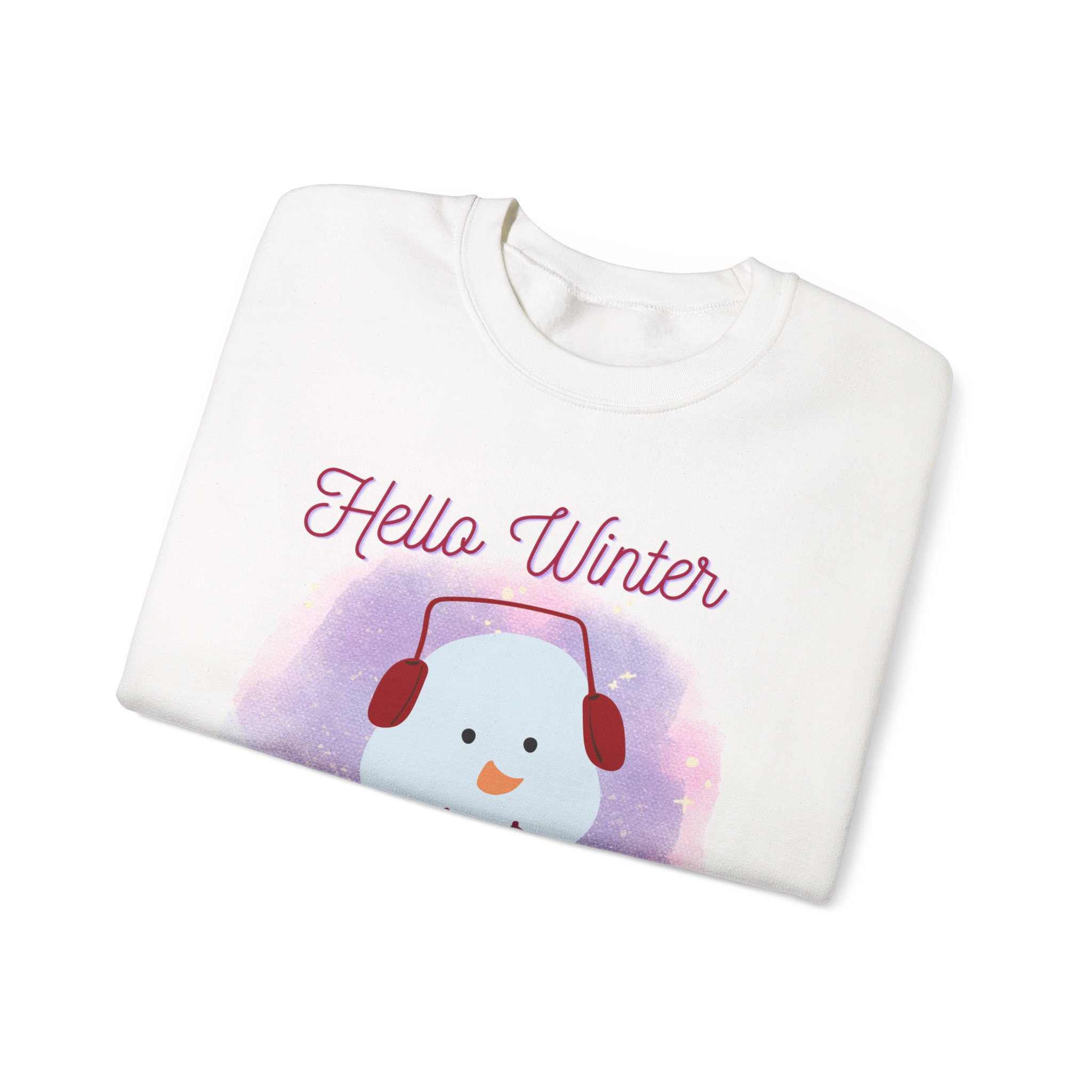 Winter-Themed Sweatshirt, Cozy Holiday Pullover, Snowman Sweatshirt, Christmas Gift, Seasonal Apparel - Image 3