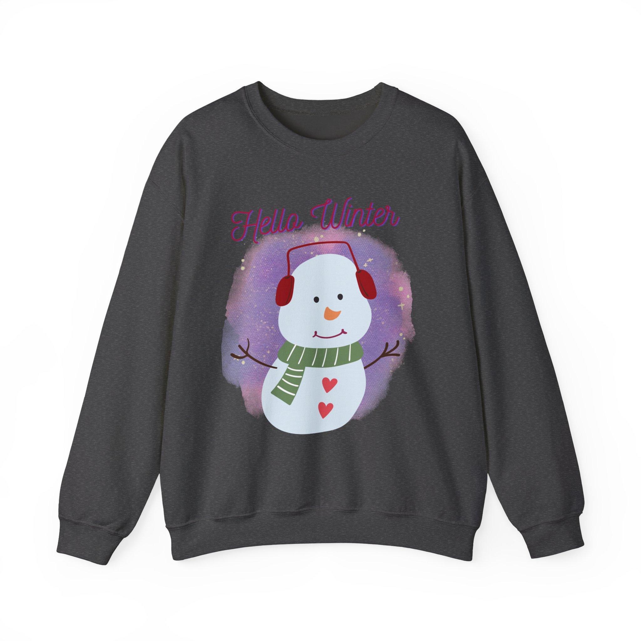 Winter-Themed Sweatshirt, Cozy Holiday Pullover, Snowman Sweatshirt, Christmas Gift, Seasonal Apparel - Image 25