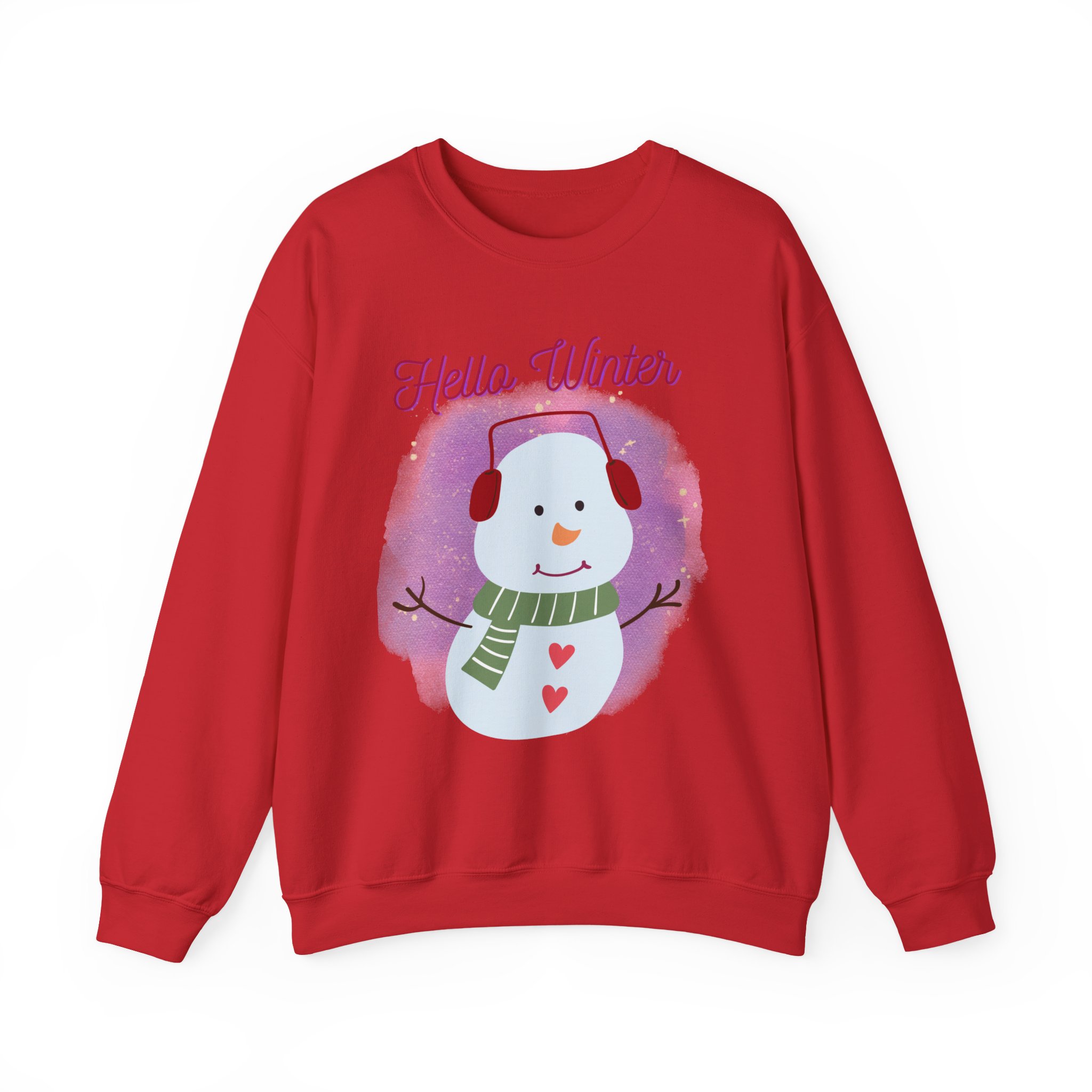 Winter-Themed Sweatshirt, Cozy Holiday Pullover, Snowman Sweatshirt, Christmas Gift, Seasonal Apparel - Image 37