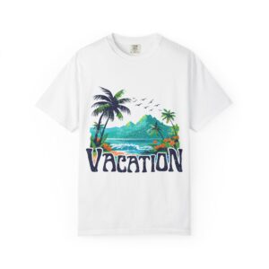 Vacation Vibes Unisex T-Shirt - Perfect for Summer Getaways, Beach Days, Travel Enthusiasts, Adventure Lovers, Family Reunions
