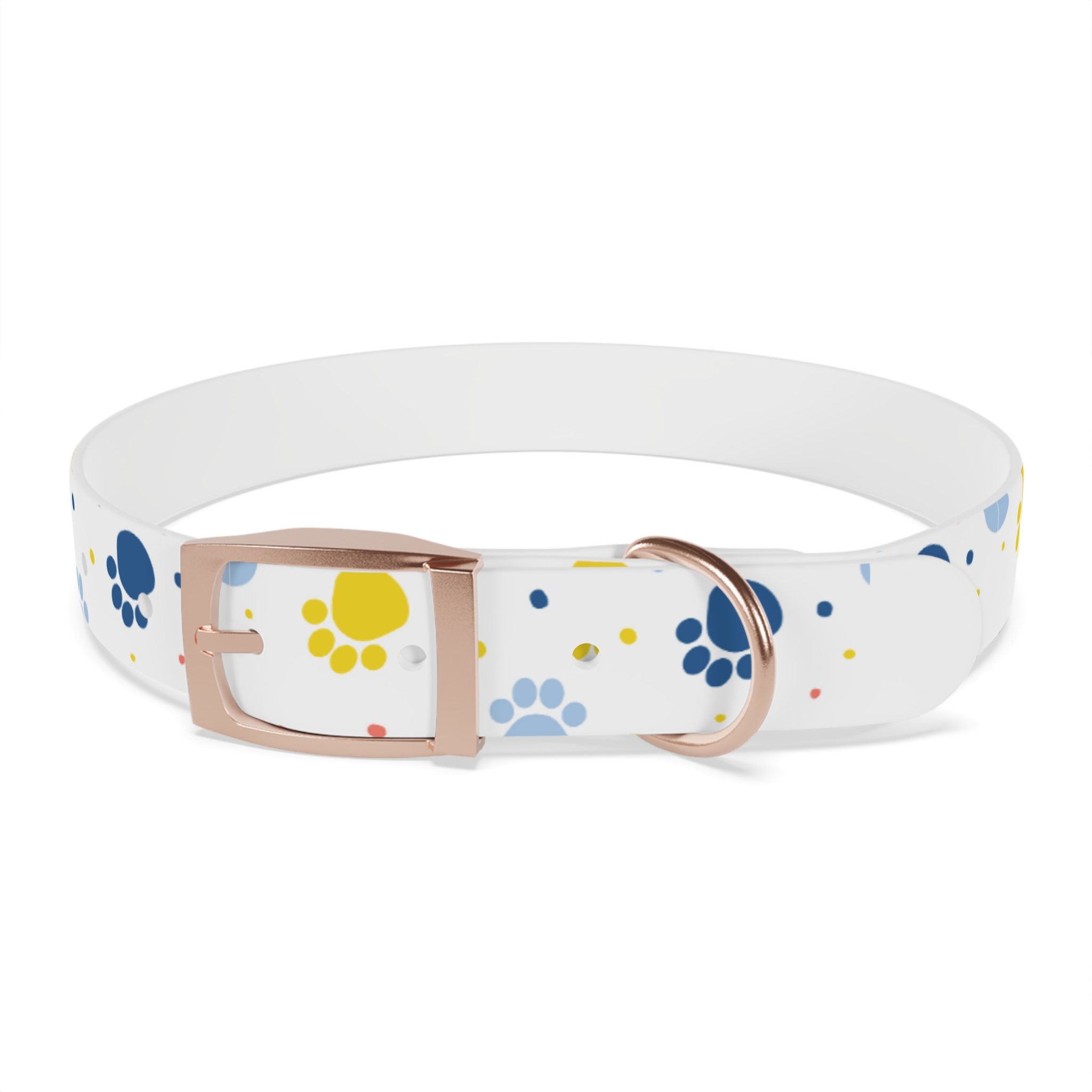 Playful Dog Collar with Colorful Paw Prints, Adjustable Pet Accessory, Perfect for Dog Lovers, Gift for Pet Birthdays, Fun Dog Fashion - Image 31