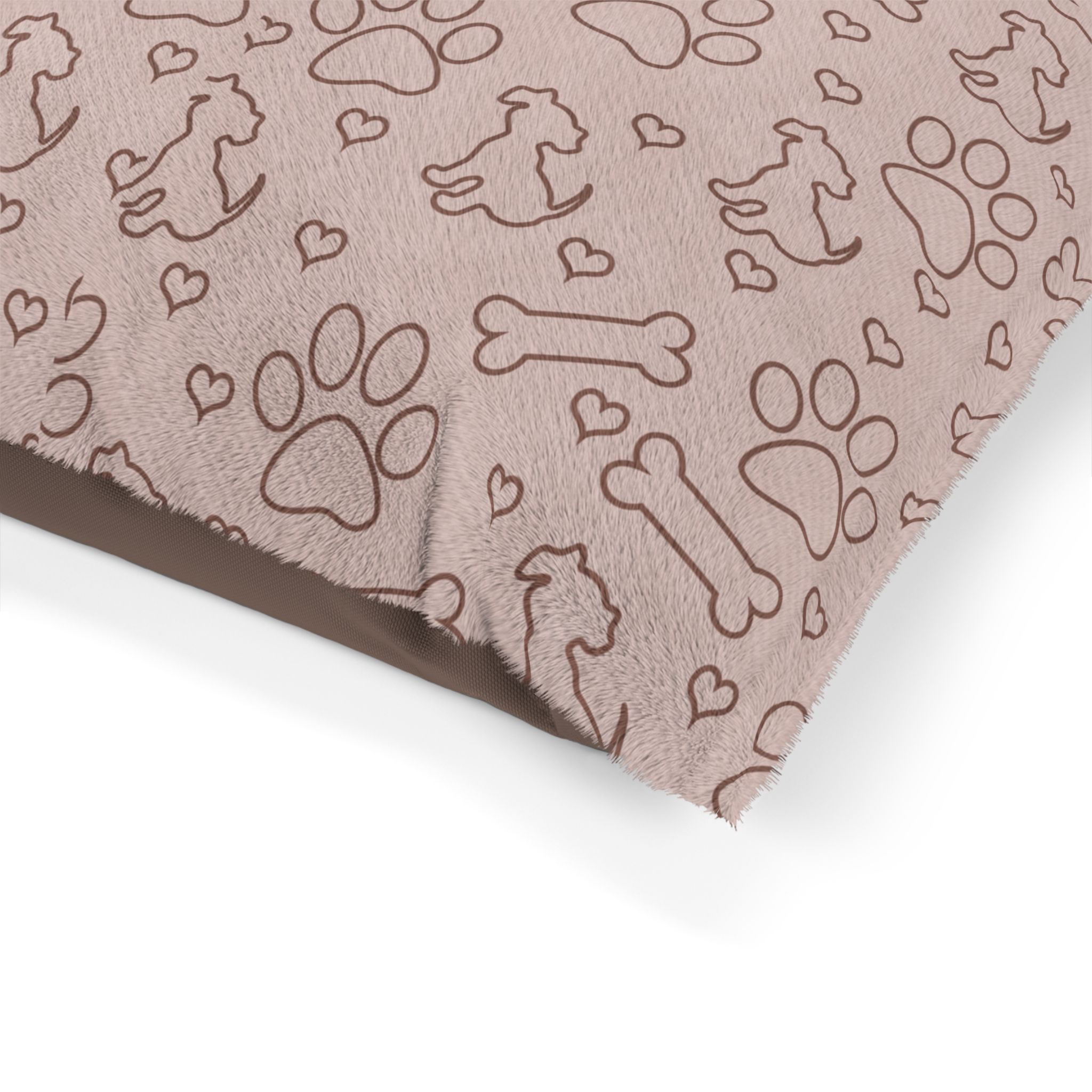 Cozy Pet Bed for Dogs and Cats, Cute Paw Print Cushion, Pet Lover Gift, Dog Bed, Cat Bed, Home Decor - Image 8