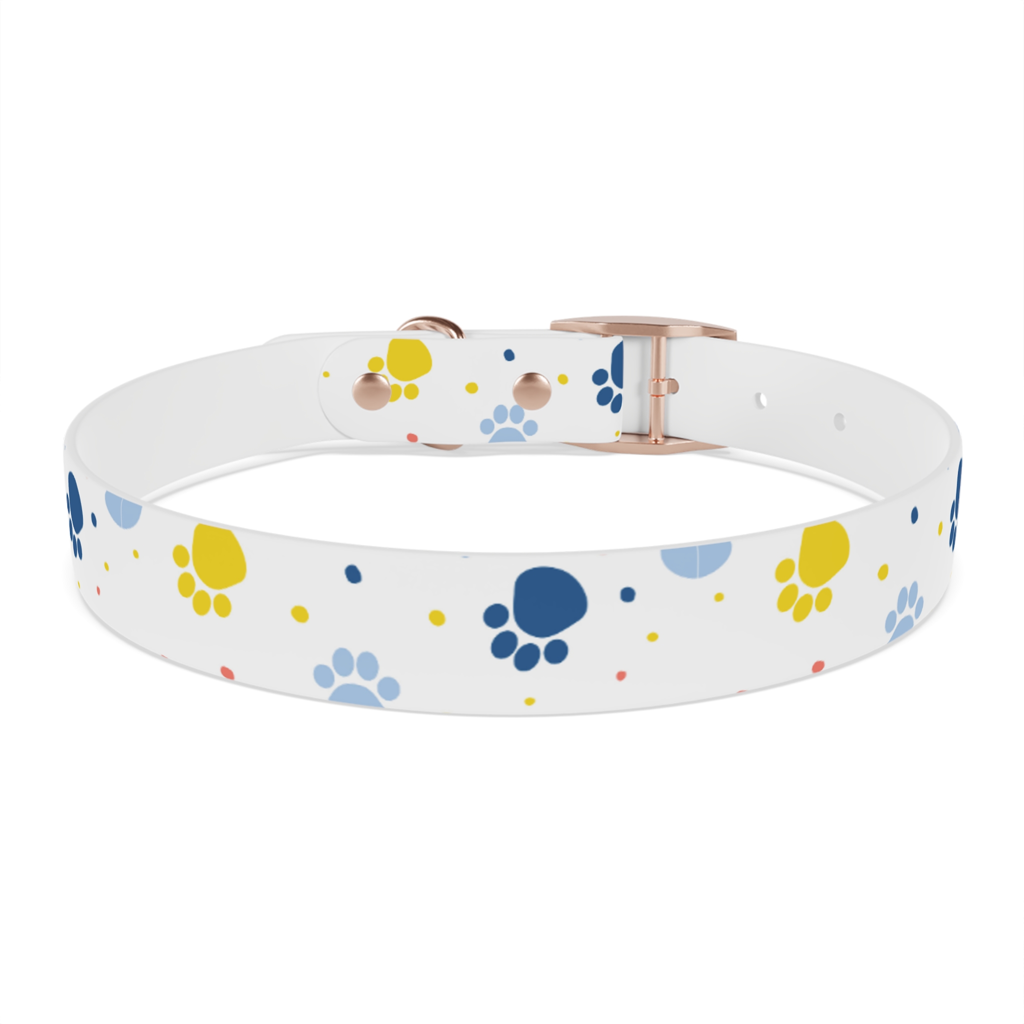 Playful Dog Collar with Colorful Paw Prints, Adjustable Pet Accessory, Perfect for Dog Lovers, Gift for Pet Birthdays, Fun Dog Fashion - Image 32