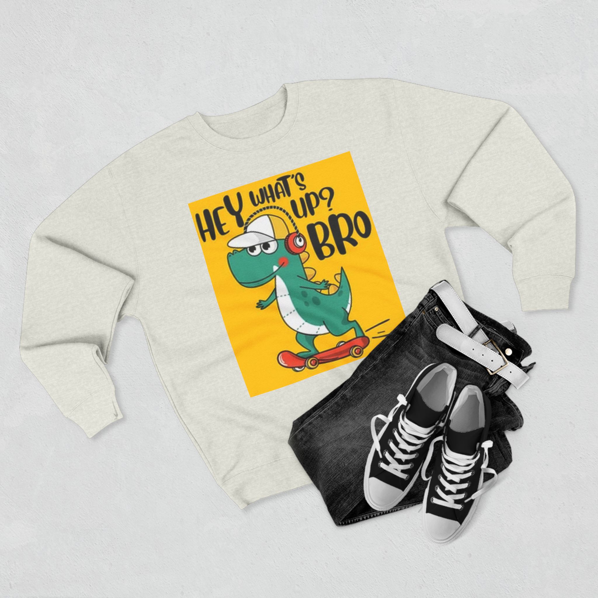 Sweatshirt, Unisex Crewneck - Image 15