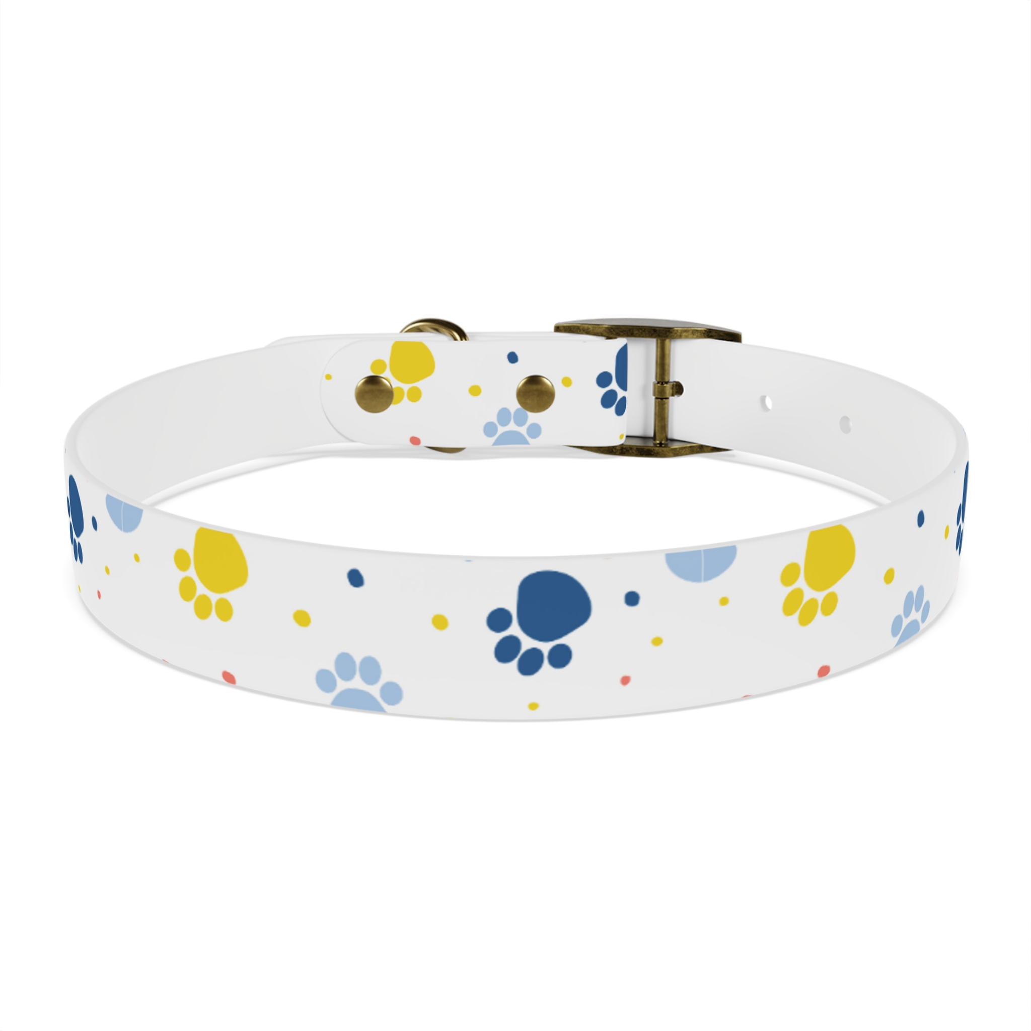 Playful Dog Collar with Colorful Paw Prints, Adjustable Pet Accessory, Perfect for Dog Lovers, Gift for Pet Birthdays, Fun Dog Fashion - Image 35