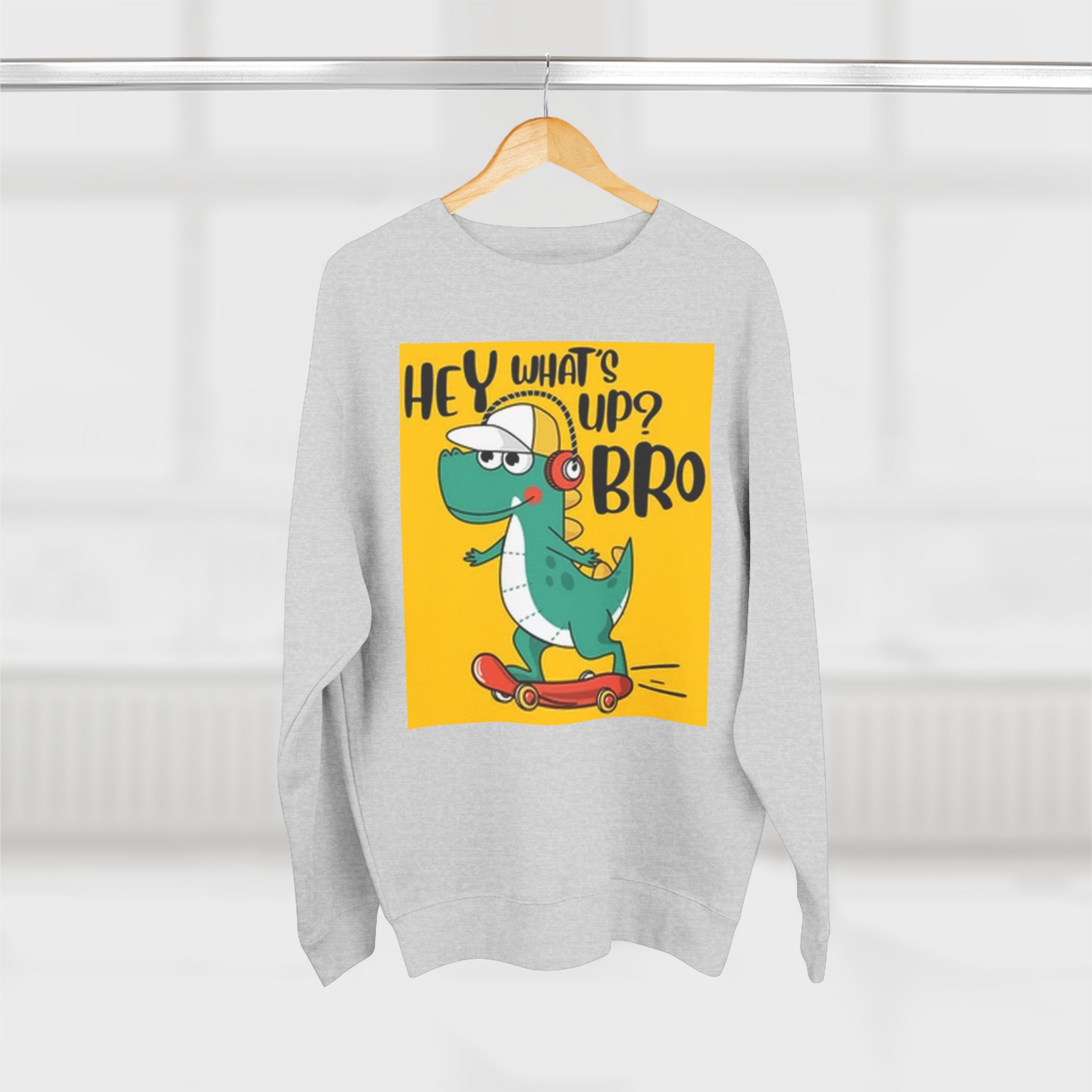 Sweatshirt, Unisex Crewneck - Image 4