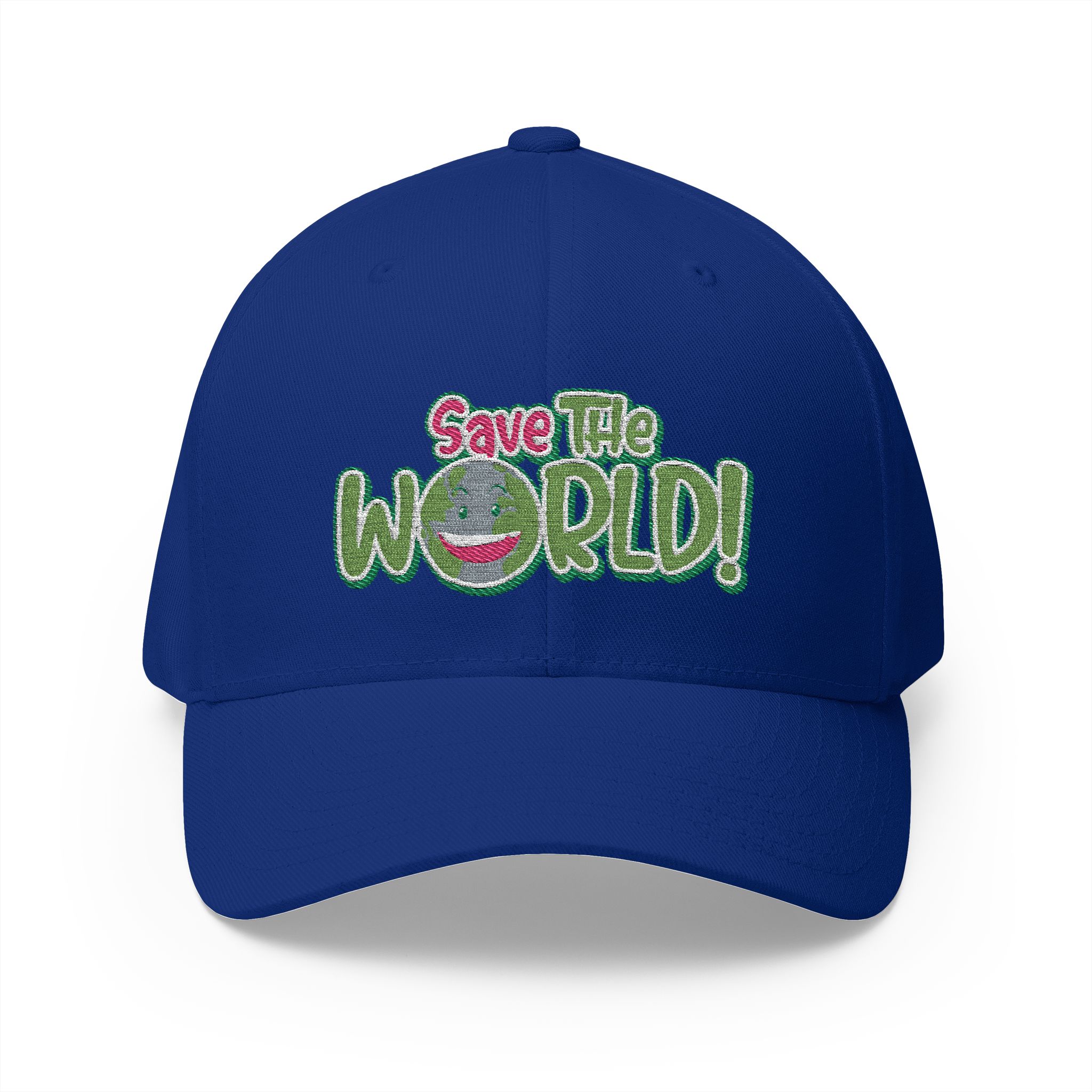 Eco-Friendly 'Save The World' Embroidered Cap, Sustainable Gift, Casual Style, Outdoor Activities, Earth Day Gift, Trendy Headwear - Image 25