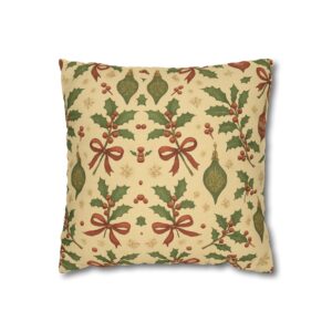 Festive Holiday Pillowcase - Home Cushion Cover
