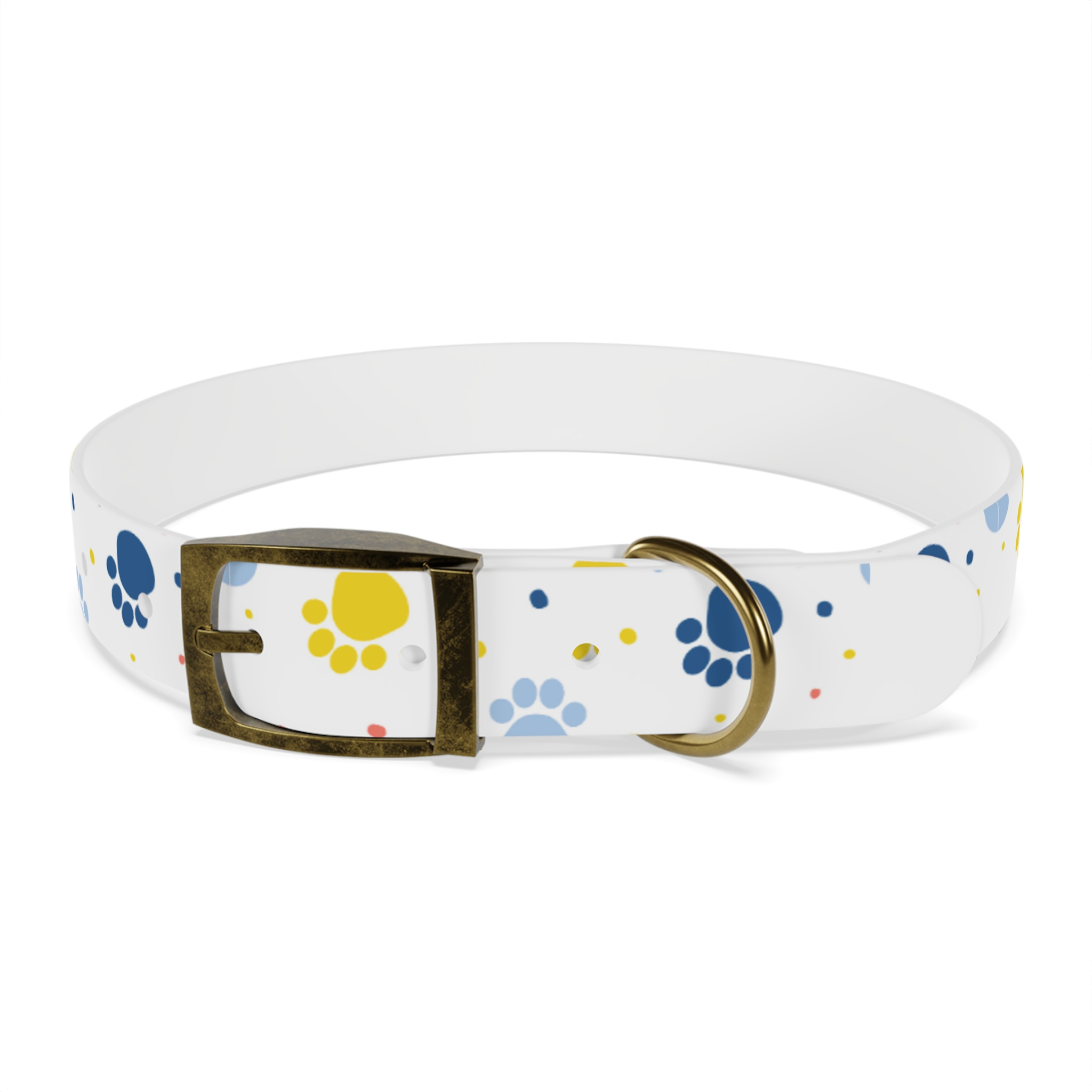Playful Dog Collar with Colorful Paw Prints, Adjustable Pet Accessory, Perfect for Dog Lovers, Gift for Pet Birthdays, Fun Dog Fashion - Image 34