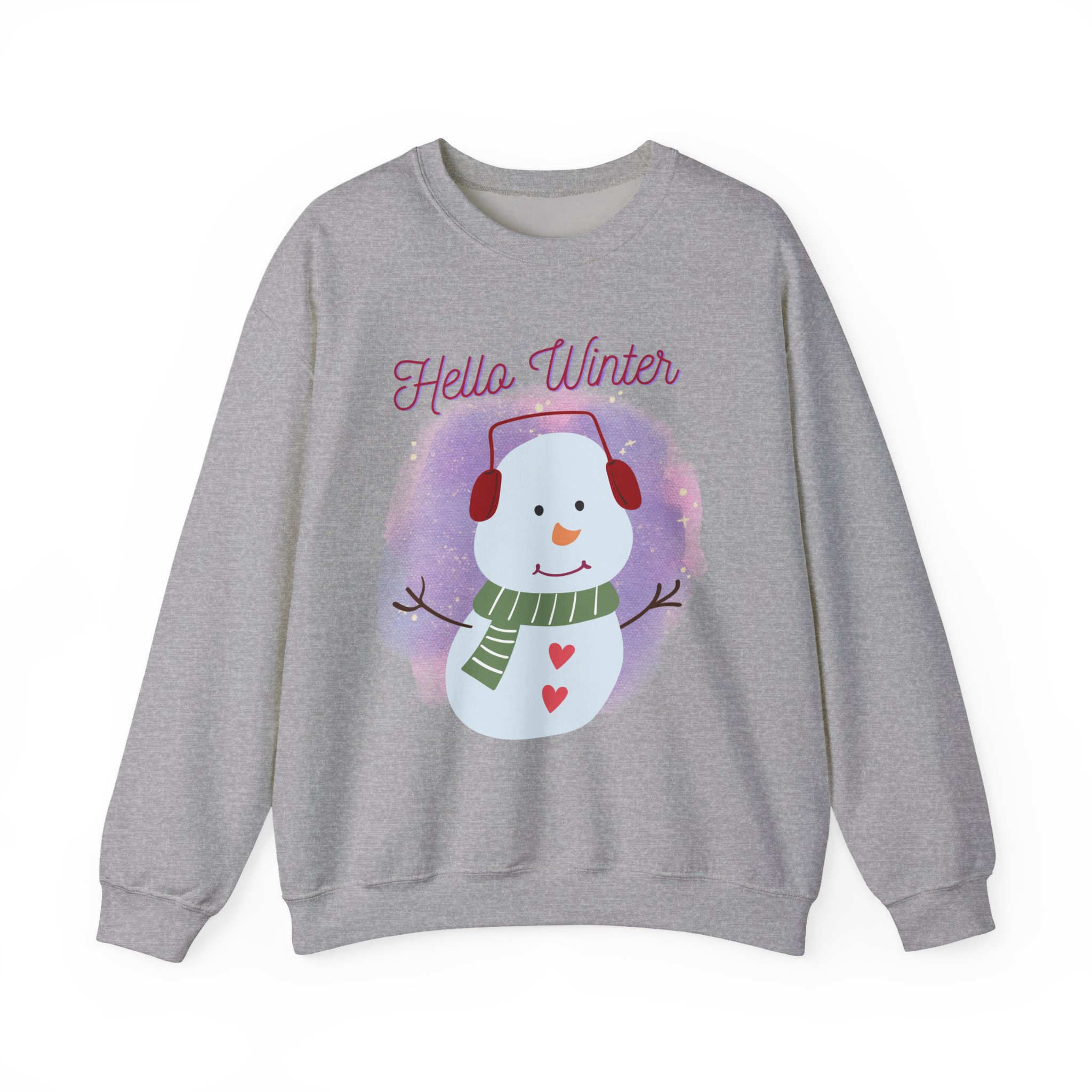 Winter-Themed Sweatshirt, Cozy Holiday Pullover, Snowman Sweatshirt, Christmas Gift, Seasonal Apparel - Image 13