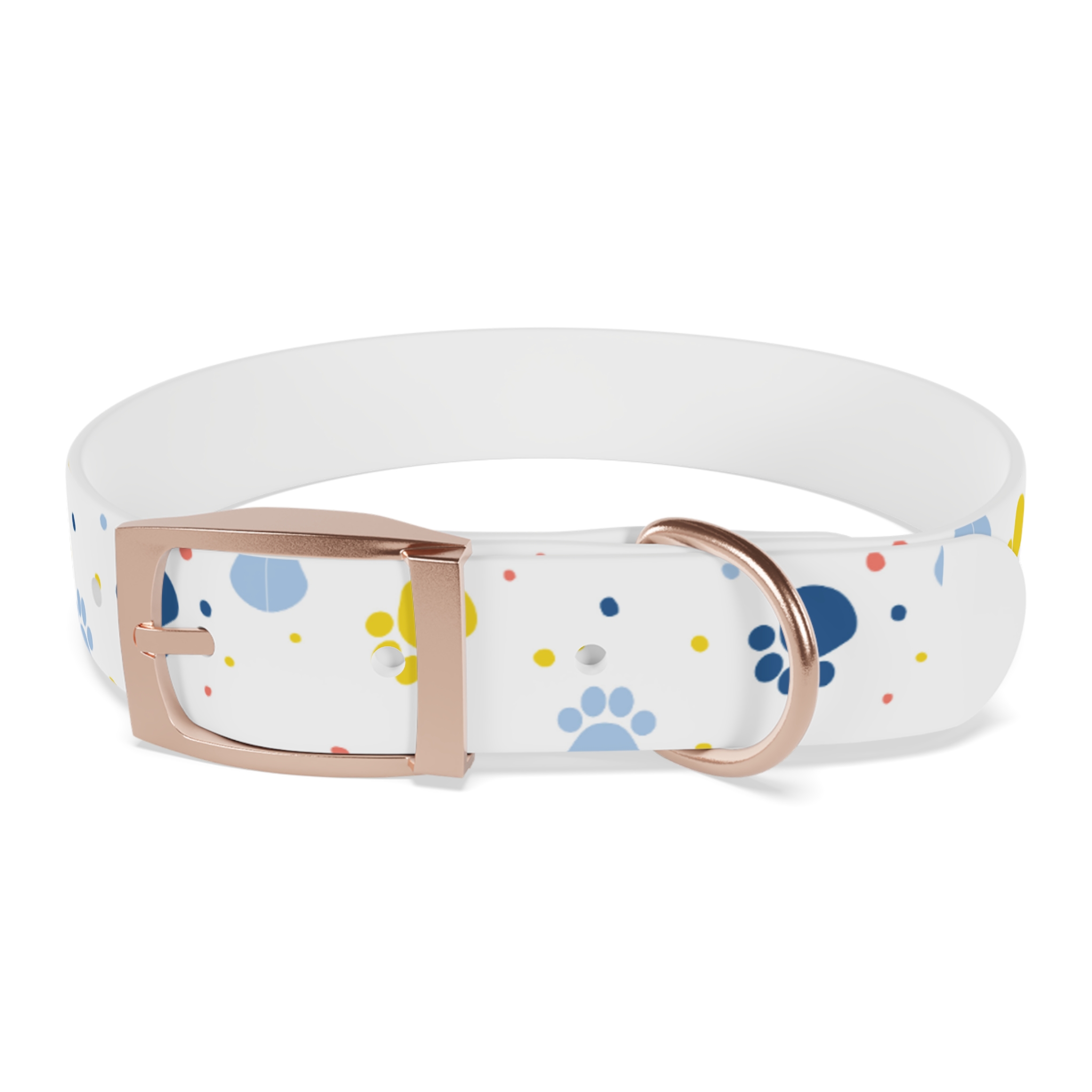 Playful Dog Collar with Colorful Paw Prints, Adjustable Pet Accessory, Perfect for Dog Lovers, Gift for Pet Birthdays, Fun Dog Fashion - Image 19