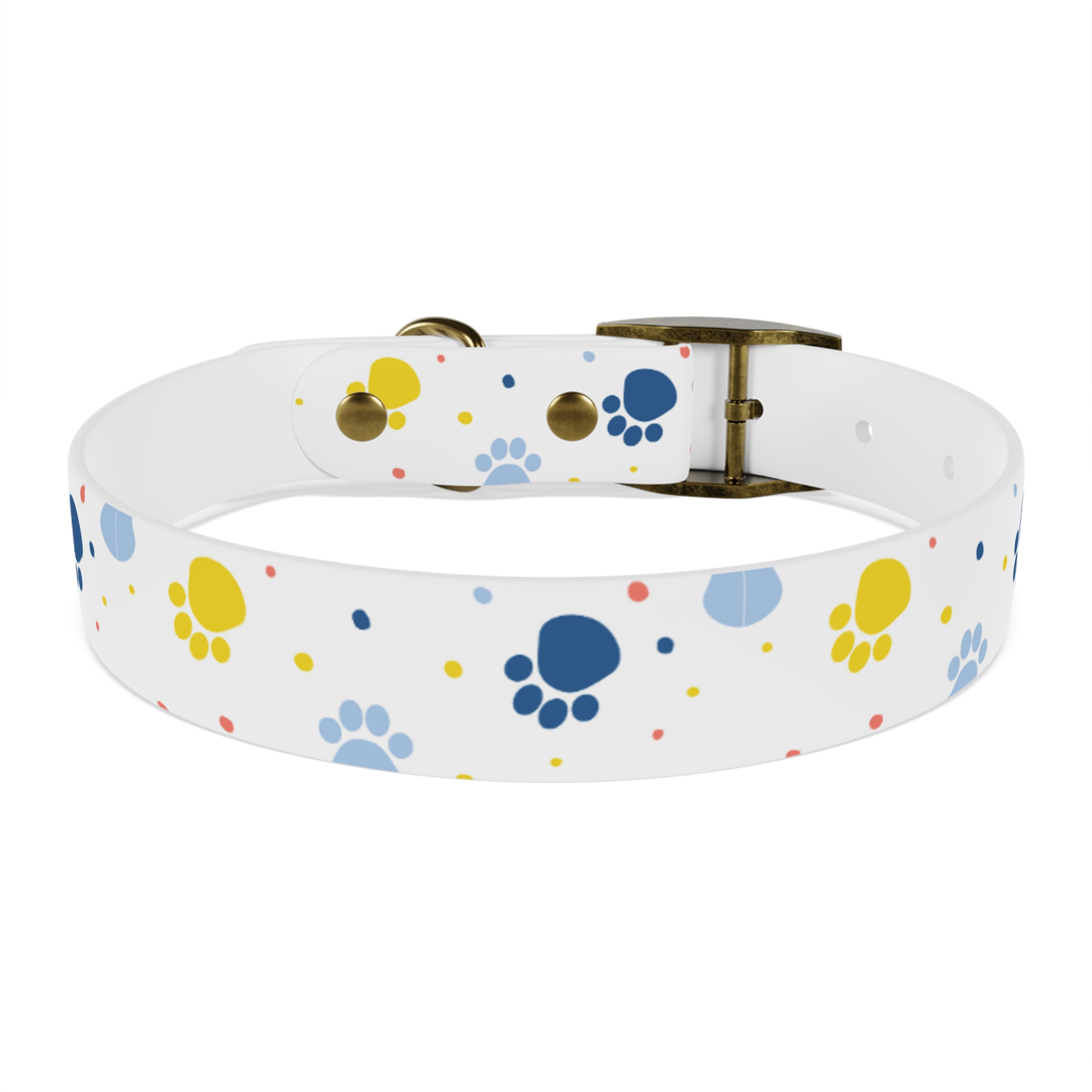 Playful Dog Collar with Colorful Paw Prints, Adjustable Pet Accessory, Perfect for Dog Lovers, Gift for Pet Birthdays, Fun Dog Fashion - Image 23
