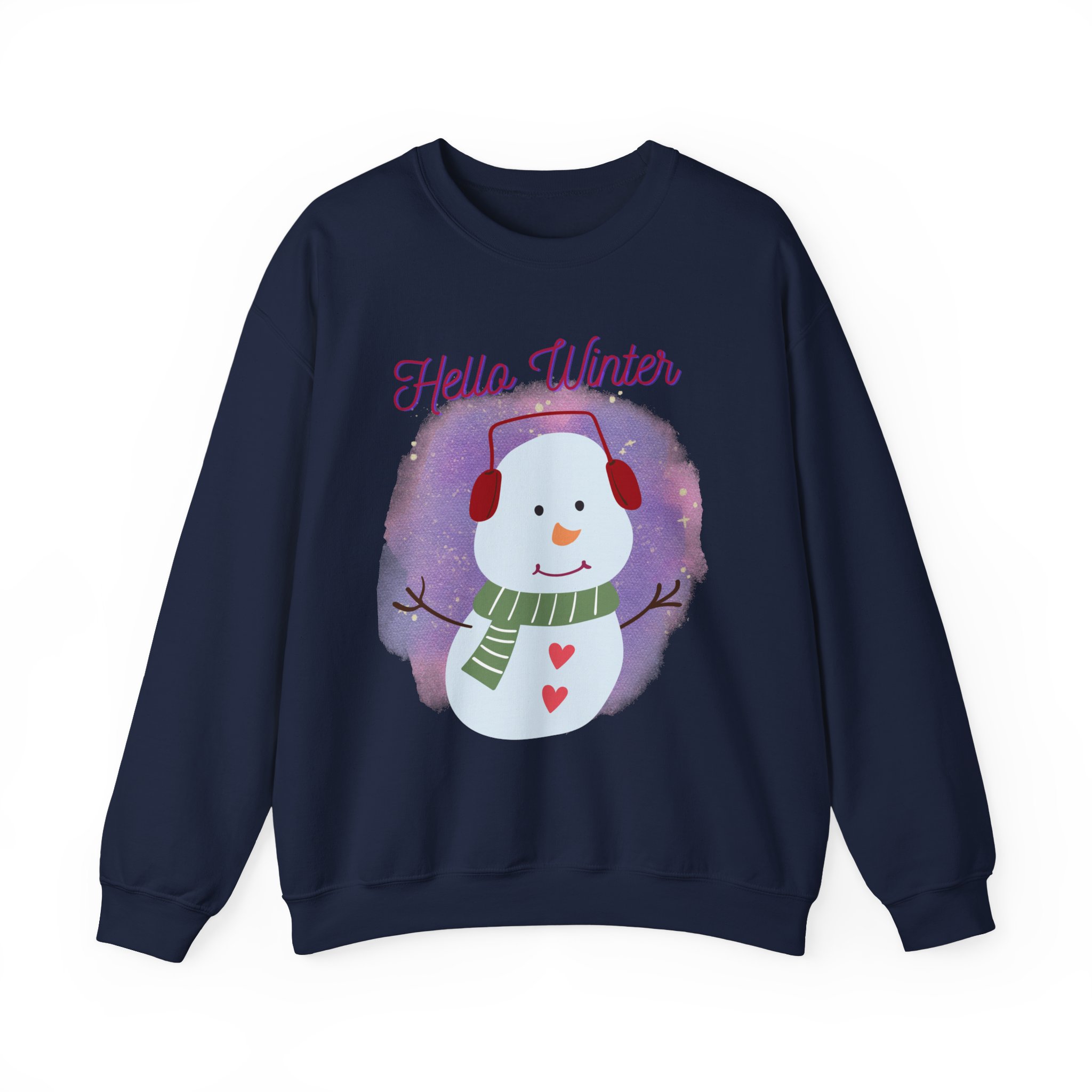 Winter-Themed Sweatshirt, Cozy Holiday Pullover, Snowman Sweatshirt, Christmas Gift, Seasonal Apparel - Image 29